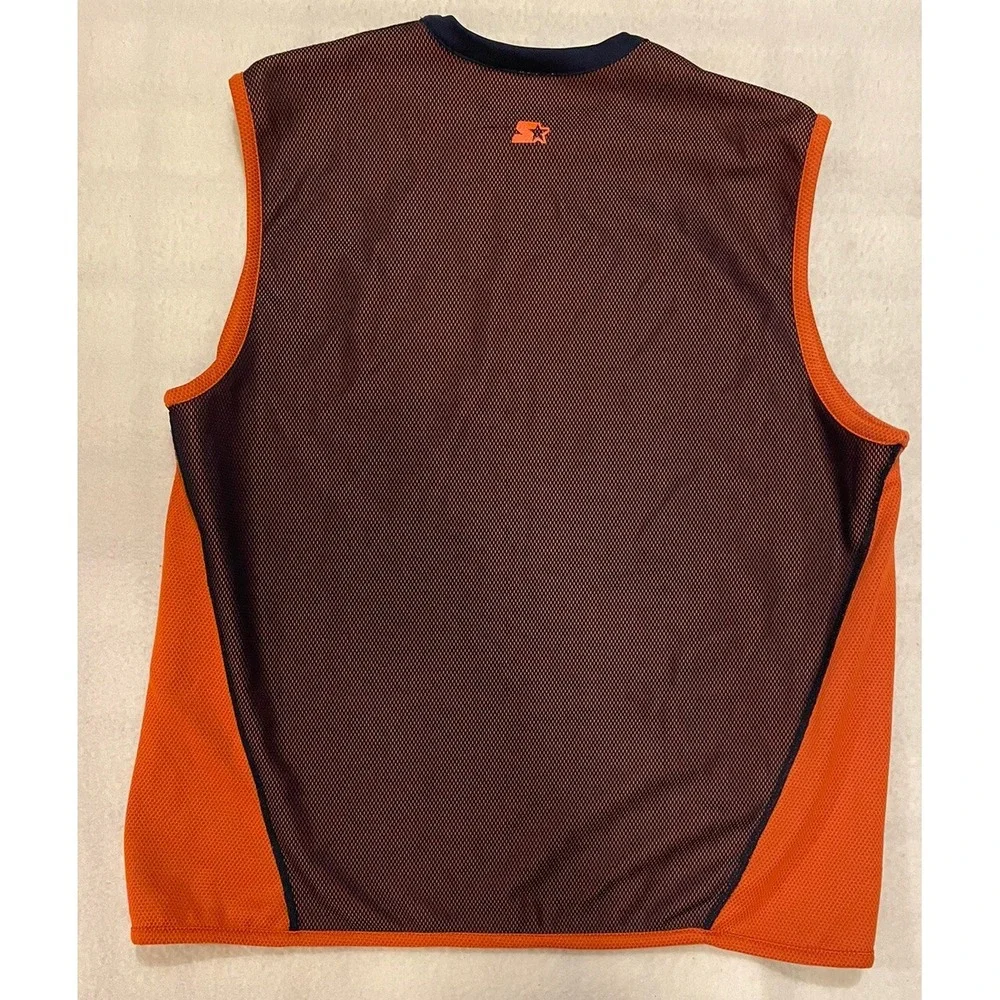 Starter Fighting Illini Men's XL Mesh Reversible Sleeveless Shirt NCAA‎ Big Ten